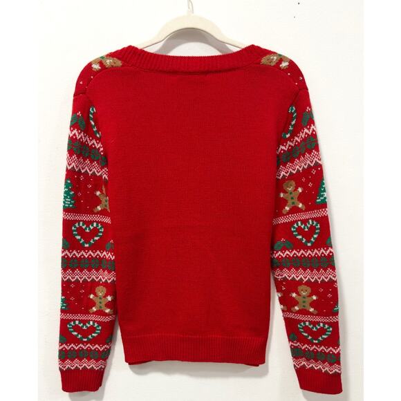 Primark Cares - Women's Ugly Christmas Cardigan Sweater (size small) - Picture 4 of 4